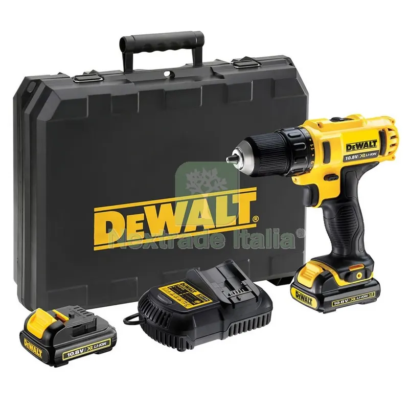Dewalt Trapano con 2 Battelli 10,8V-2,0AH DCD710C2 — Trapani e avvitatori — rif. FERX.18682 Dewalt Trapano con 2 Battelli 10,8V-2,0AH DCD710C2 — Trapani e avvitatori — rif. FERX.18682