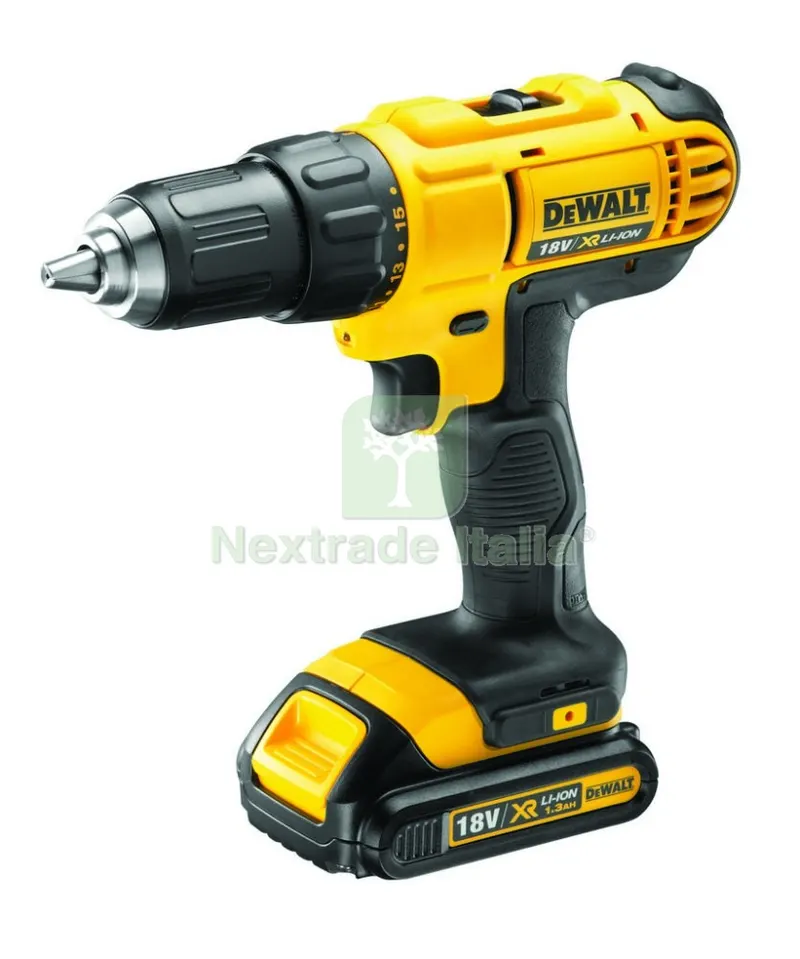 Dewalt Trapano con 2 Battelli 18V-1,3AH DCD771C2 — Trapani e avvitatori — rif. FERX.18686 Dewalt Trapano con 2 Battelli 18V-1,3AH DCD771C2 — Trapani e avvitatori — rif. FERX.18686