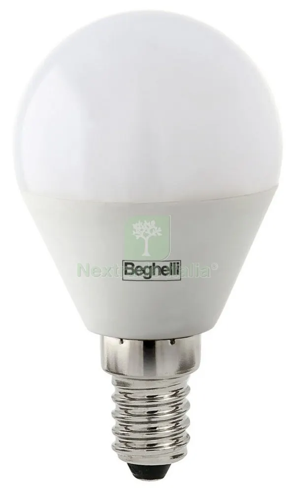 10PZ Beghelli Lampadina a LED 56962 Sfera Attacco E14 W3,5 Luce Calda 3000K — Illuminazione — rif. FERX.18693 10PZ Beghelli Lampadina a LED 56962 Sfera Attacco E14 W3,5 Luce Calda 3000K — Illuminazione — rif. FERX.18693