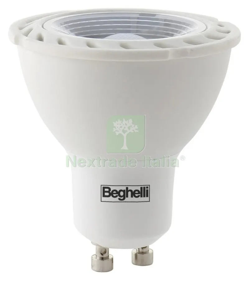 10PZ Beghelli Lampadina a LED 56968 GU10 W4 Luce Calda — Illuminazione — rif. FERX.18713 10PZ Beghelli Lampadina a LED 56968 GU10 W4 Luce Calda — Illuminazione — rif. FERX.18713