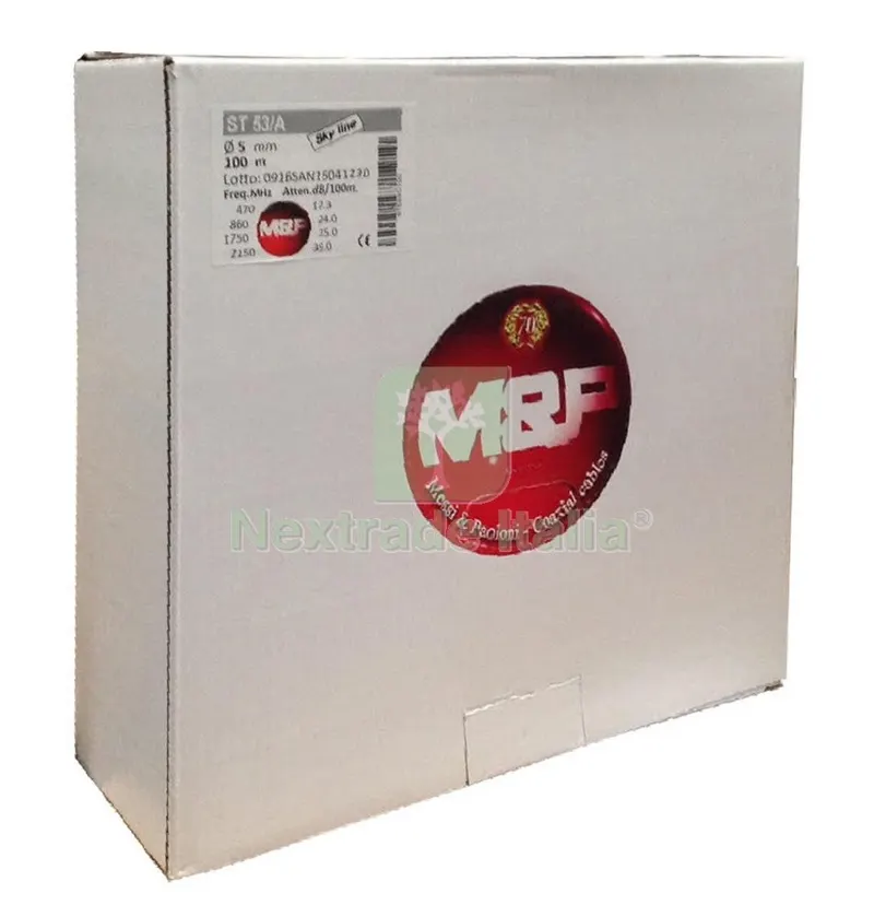 100ML CAVETTO SATELLITARE DIAMETRO 5,0 — Interruttori e prese — rif. FERX.18746 100ML CAVETTO SATELLITARE DIAMETRO 5,0 — Interruttori e prese — rif. FERX.18746