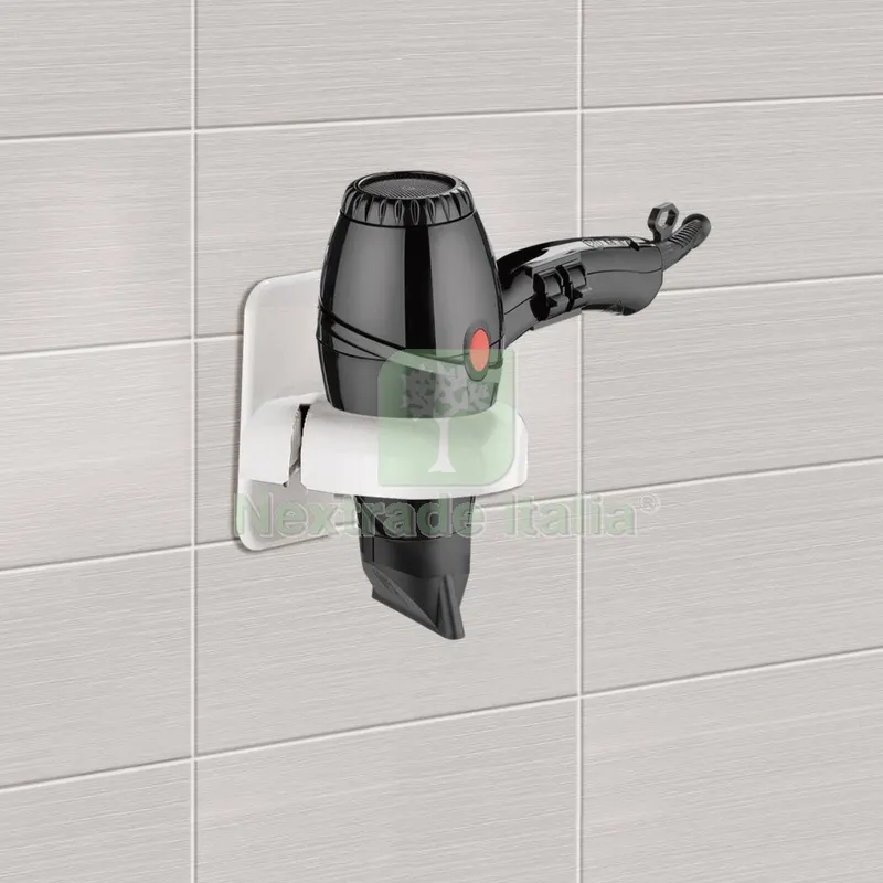 GEDY 5052.000 SUPPORTO ASCUGACAPELLI BIANCO — Accessori bagno — rif. FERX.18749