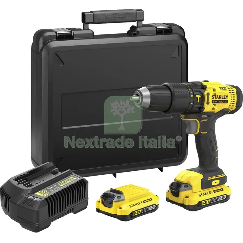 Fatmax Trapano SFMCD711D22 18VP 2,0AH con 2 Batteria — Trapani e avvitatori — rif. FERX.1879 Fatmax Trapano SFMCD711D22 18VP 2,0AH con 2 Batteria — Trapani e avvitatori — rif. FERX.1879