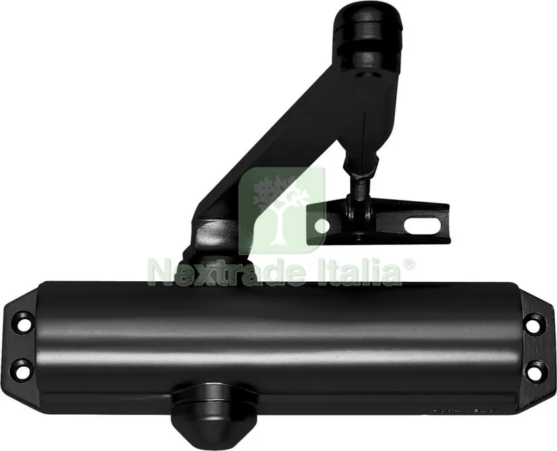 CHIUDIPORTA DC120 CON BRACCIO CON FERMO NERO — rif. FERX.19131.STOCK CHIUDIPORTA DC120 CON BRACCIO CON FERMO NERO — rif. FERX.19131.STOCK