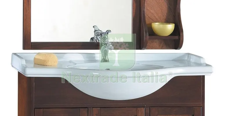 Lavabo in Ceramica Integrale CM. 75 — Sanitari e ceramiche — rif. FERX.19297