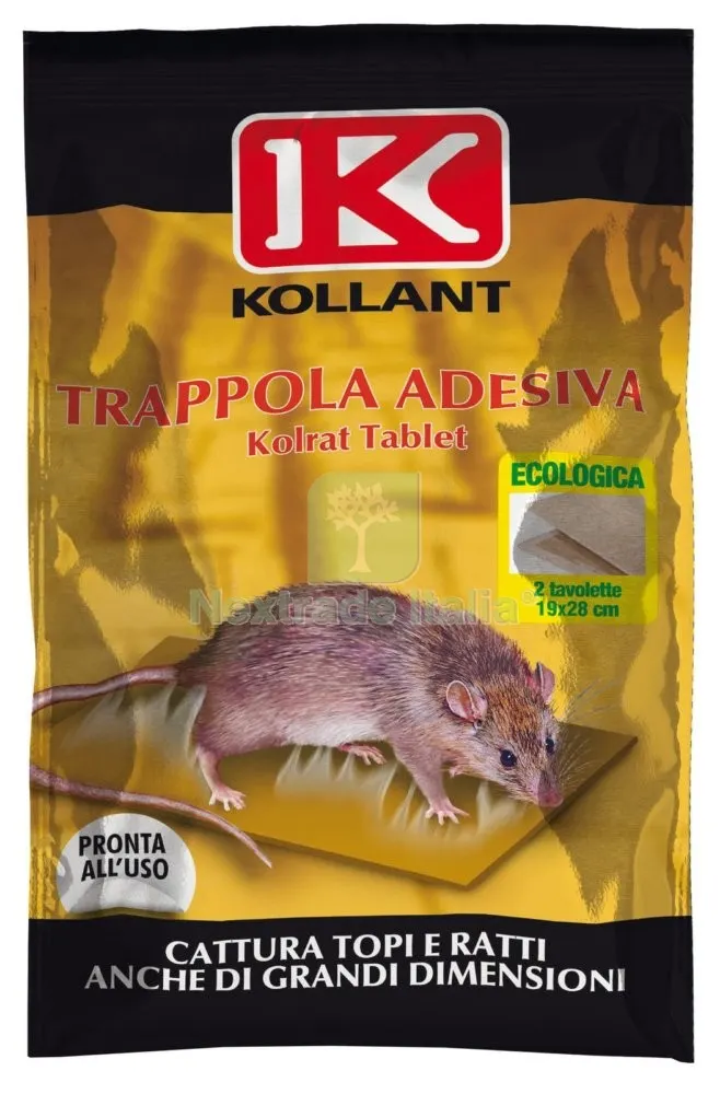 TRAPPOLA "KOLRAT TABLET" 2 TAVOLETTE 19X28 — Elettronica e TV — rif. FERX.19342