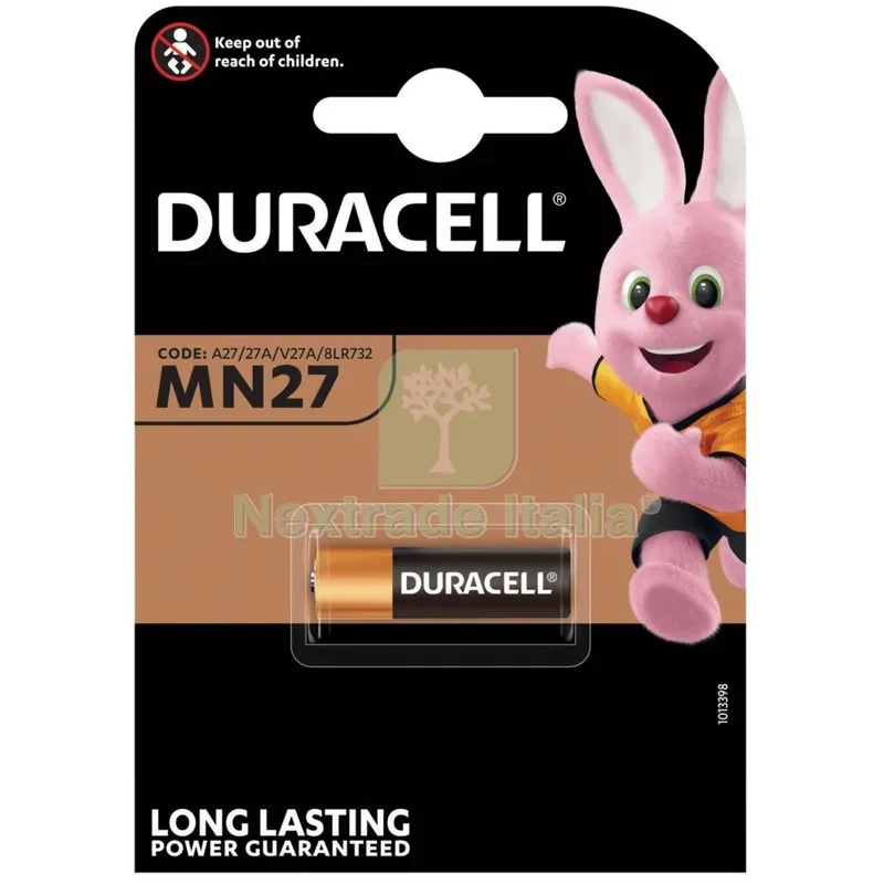 10BLISTER DURACELL PILA ALCALINA 12V MN27 PZ.1 — Pile e batterie — rif. FERX.194 10BLISTER DURACELL PILA ALCALINA 12V MN27 PZ.1 — Pile e batterie — rif. FERX.194