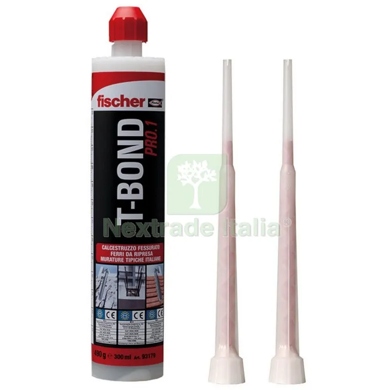 FISCHER ANCORANTE T-BOND PRO.1 300 ML — Tasselli e ancoraggi — rif. FERX.19444