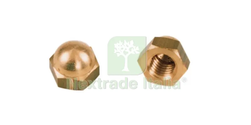25PZ DADI CIECHI OTTONE 14MA — Bulloni, dadi e rondelle — rif. FERX.1948 25PZ DADI CIECHI OTTONE 14MA — Bulloni, dadi e rondelle — rif. FERX.1948