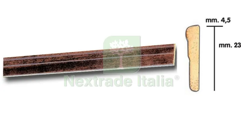 25PZ CORNICE PER PARATI 4,5X23 BAROCCO 200 CM NOCE MANSONIA — Isolanti e reti — rif. FERX.19599 25PZ CORNICE PER PARATI 4,5X23 BAROCCO 200 CM NOCE MANSONIA — Isolanti e reti — rif. FERX.19599