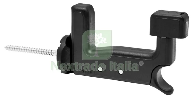 25PZ FERMAIMPOSTE IN PLASTICA "GRILLO" NERO MM 70 — Funi, golfari e accessori sollevamento — rif. FERX.1961 25PZ FERMAIMPOSTE IN PLASTICA "GRILLO" NERO MM 70 — Funi, golfari e accessori sollevamento — rif. FERX.1961