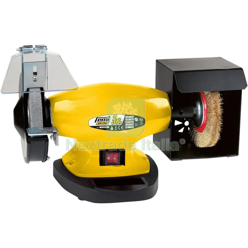 SMERIGLIATRICE DA BANCO COMBINATA FEMI MM.150 BG36N — Smerigliatrici e seghe — rif. FERX.1963