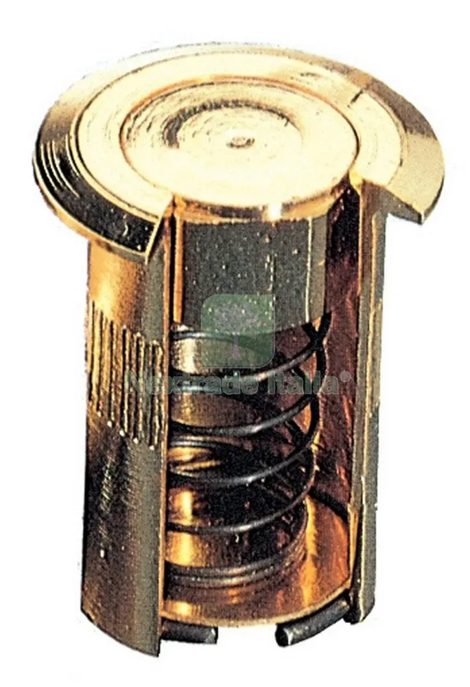 50PZ POZZETTI OTTONE A MOLLA MM. 6 — Ferramenta porte e finestre — rif. FERX.19653 50PZ POZZETTI OTTONE A MOLLA MM. 6 — Ferramenta porte e finestre — rif. FERX.19653