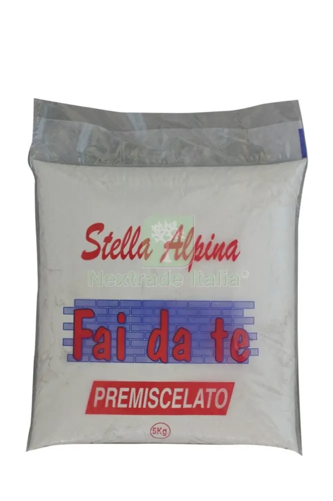 4PZ Intonaco Premiscelato da 5 KG Self-Service — Cemento, malte e collanti edili — rif. FERX.19673