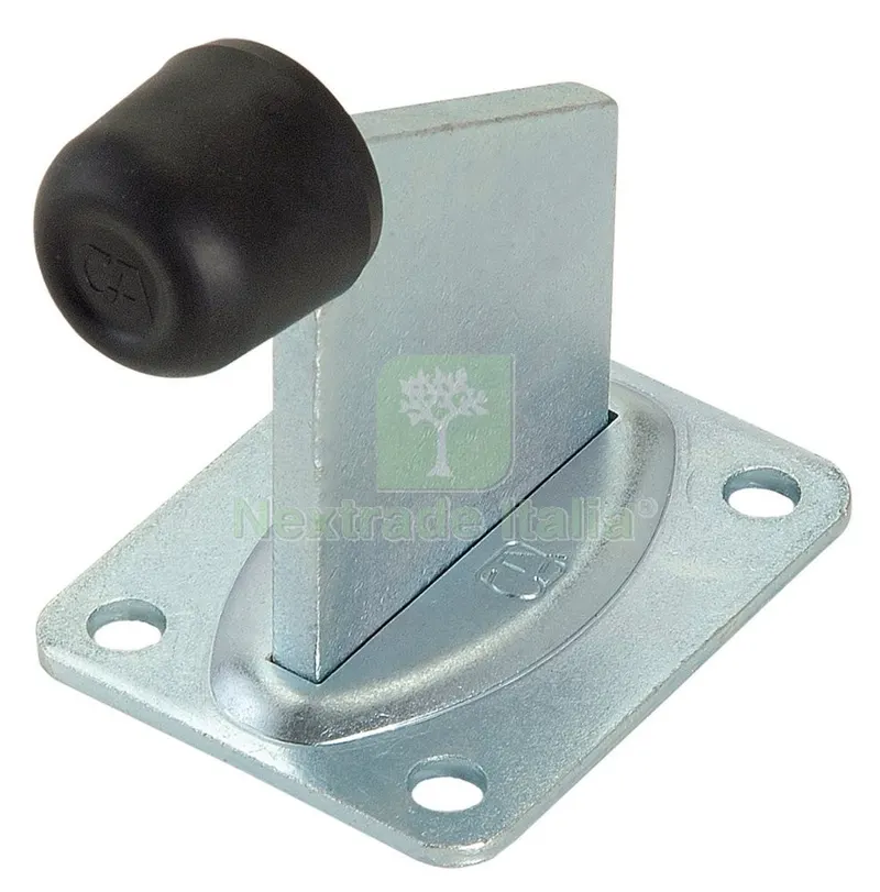 Arresto da Avvitare x Cancello in Acciaio Zincato MM.110X70 — Accessori recinzione — rif. FERX.19784 Arresto da Avvitare x Cancello in Acciaio Zincato MM.110X70 — Accessori recinzione — rif. FERX.19784