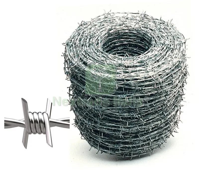 29KG Filo Spinato Zincato per Rete per Recinzione Filo Numero. 16 Rotolo 200 MT — Reti e recinzioni — rif. FERX.19834 29KG Filo Spinato Zincato per Rete per Recinzione Filo Numero. 16 Rotolo 200 MT — Reti e recinzioni — rif. FERX.19834