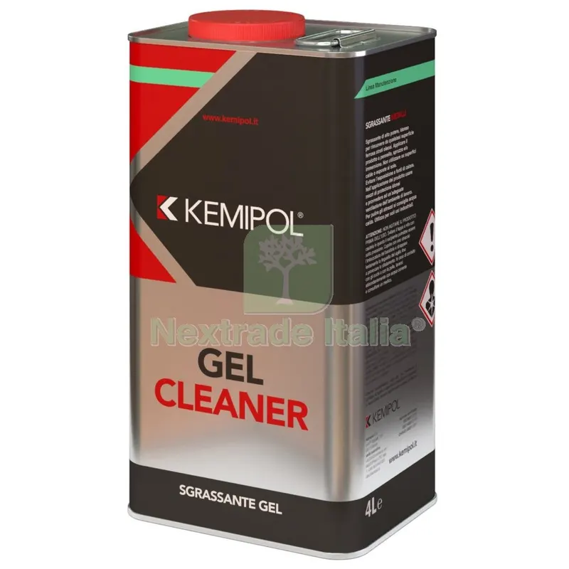 4PZ SGRASSANTE PER METALLI GEL CLEANER LT.4 — Sgrassanti e detergenti pittura — rif. FERX.19872