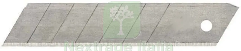 12CF POGGI ART. 568.50 CONFEZIONE 5 LAME CUTTER MM.25 — Misurazione e taglio manuale — rif. FERX.19875