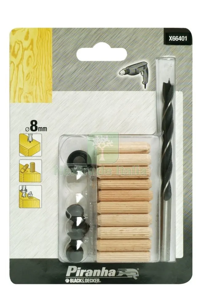 Piranha X66401 Kit per Spinatura MM.8 — Interruttori e prese — rif. FERX.19930