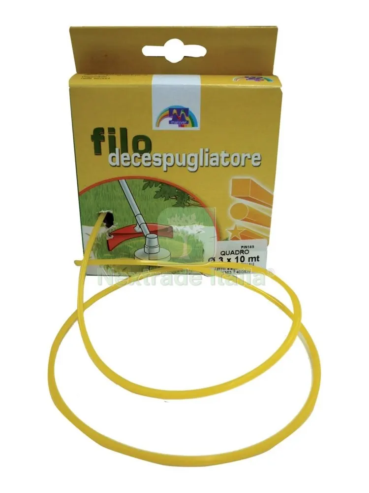 FILO NYLON PER DECESPUGLIATORE DIAMETRO. 2,4 DA 100 ML. — Attrezzi da giardino a motore — rif. FERX.19946