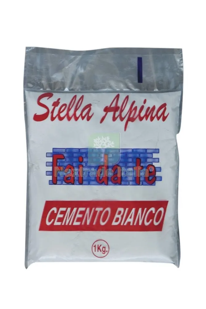 20PZ Cemento Bianco da 1 KG Self Service — Cemento, malte e collanti edili — rif. FERX.20007 20PZ Cemento Bianco da 1 KG Self Service — Cemento, malte e collanti edili — rif. FERX.20007