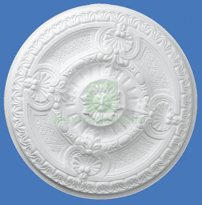 Rosone in Gesso ART. R04013 Diametro 40 CM — Cemento, malte e collanti edili — rif. FERX.20037 Rosone in Gesso ART. R04013 Diametro 40 CM — Cemento, malte e collanti edili — rif. FERX.20037