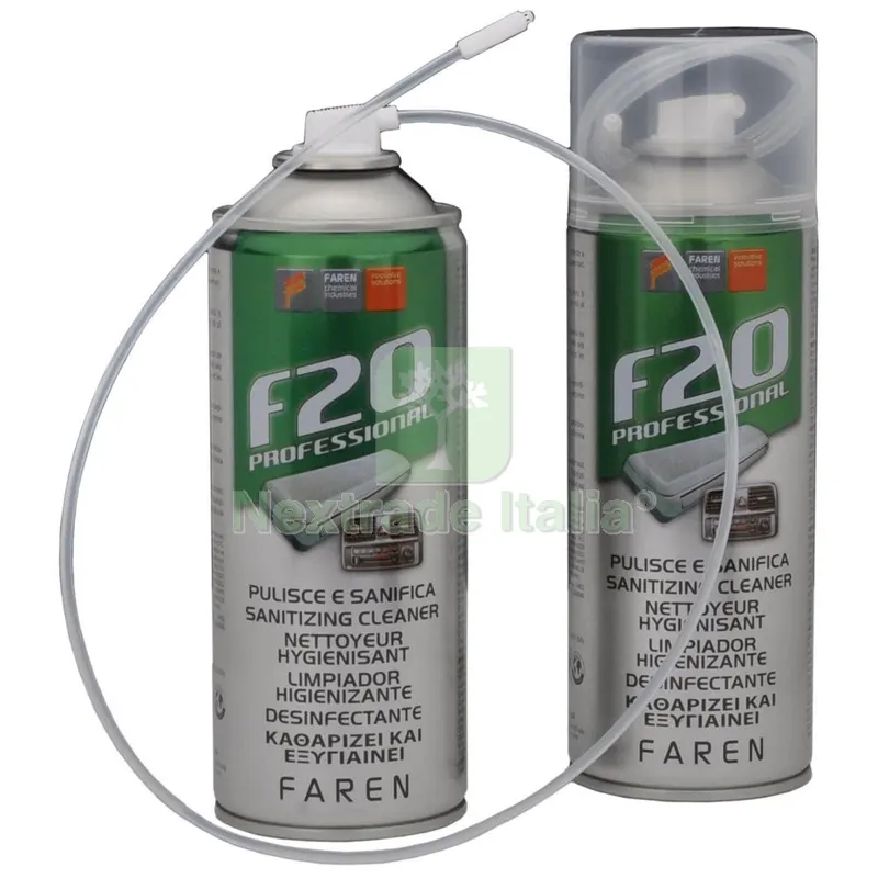 12PZ IGIENIZZANTE CLIMATIZZATORI F20 SPRAY 400ML — Trattamento e depurazione acqua — rif. FERX.20168 12PZ IGIENIZZANTE CLIMATIZZATORI F20 SPRAY 400ML — Trattamento e depurazione acqua — rif. FERX.20168