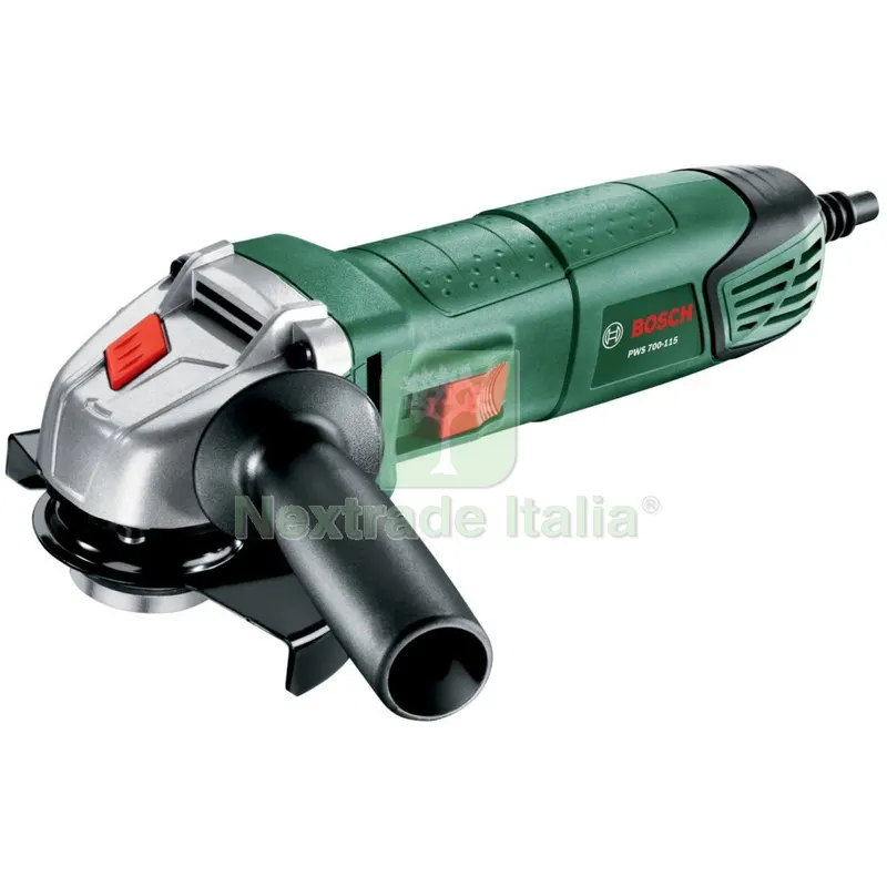 Bosch-V Smerigliatrice 700 W PWS 700-115 con Scatola di Cartone — Smerigliatrici e seghe — rif. FERX.2017 Bosch-V Smerigliatrice 700 W PWS 700-115 con Scatola di Cartone — Smerigliatrici e seghe — rif. FERX.2017
