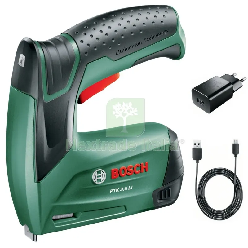 Bosch-V Graffatrice 3,6V 1,5Ah PTK 3,6 LI — Marchi utensili elettrici — rif. FERX.2027