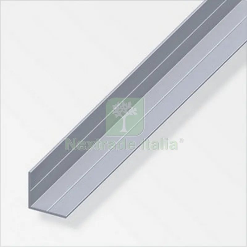 Profilo Argento H. 100 Angolare 11,5X11,5X1,5 — Profili e angolari decorativi — rif. FERX.204214