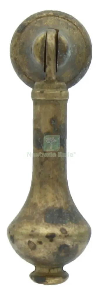 25PZ Maniglia Antichizzata ART.21395 MM.59 Ottone Antico — Maniglie e pomelli — rif. FERX.20438