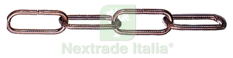 15MT Catena Lampadari Filo Tondo Bronzate MM. 3,8 — Illuminazione — rif. FERX.20440