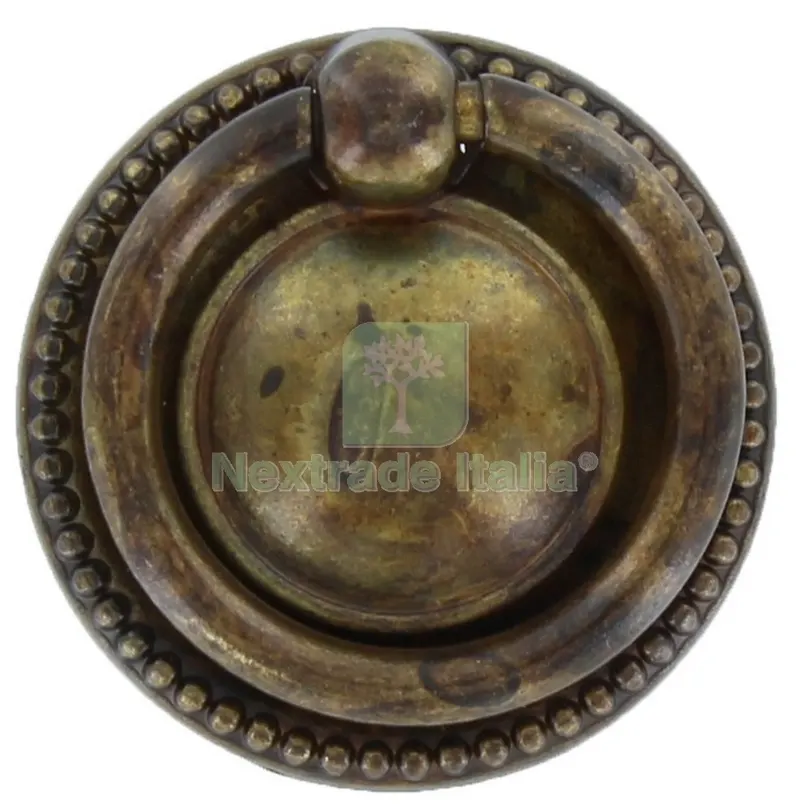 25PZ Maniglia Antichizzata ART.12212 MM.40 Ottone Antico — Maniglie e pomelli — rif. FERX.20467 25PZ Maniglia Antichizzata ART.12212 MM.40 Ottone Antico — Maniglie e pomelli — rif. FERX.20467