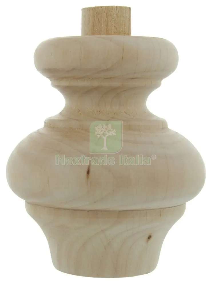 8PZ Piede Legno Ontano ART. 53012 MM.88X100 — Ferramenta per legno e mobili — rif. FERX.20763