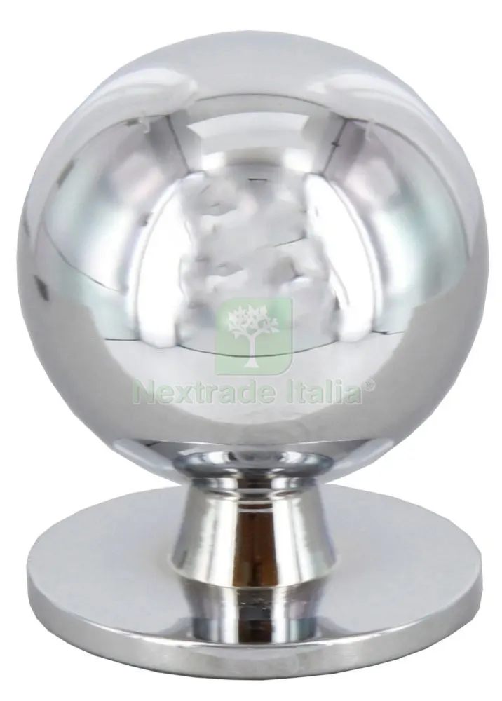 25PZ Cafim Pomolo ART. 2172 Cromo Lucido Misura C Diametro 20 MM — Maniglie e pomelli — rif. FERX.2083