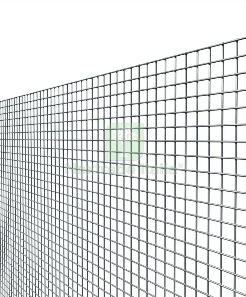 Rete per Recinzione Elettrosaldata Zincata Maglia MM 10,6X10,6 Altezza 100 CM 25 MT — Reti e recinzioni — rif. FERX.2089 Rete per Recinzione Elettrosaldata Zincata Maglia MM 10,6X10,6 Altezza 100 CM 25 MT — Reti e recinzioni — rif. FERX.2089