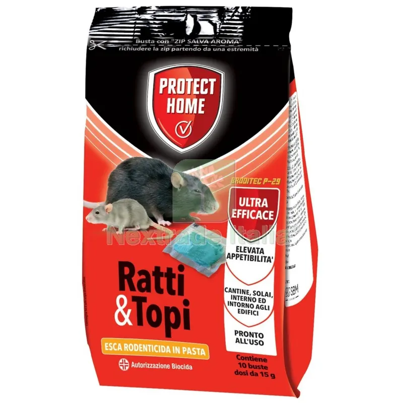24PZ Bayer Esca Topicida Broditec Pasta 10X15GR — Disinfestazione e controllo nocivi — rif. FERX.20947