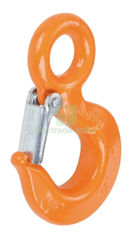 GANCIO DI SOLLEVAMENTO DA KG.800 EN1677 — Funi, golfari e accessori sollevamento — rif. FERX.21015 GANCIO DI SOLLEVAMENTO DA KG.800 EN1677 — Funi, golfari e accessori sollevamento — rif. FERX.21015