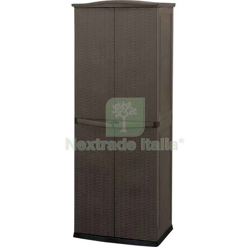 Armadio Keter TOP Rattan CM.70X50X179H Tuttopiani Iani Brown — Arredo — rif. FERX.2106 Armadio Keter TOP Rattan CM.70X50X179H Tuttopiani Iani Brown — Arredo — rif. FERX.2106