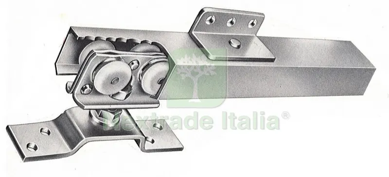 Guida in Alluminio per Porte Scorrevoli 151/180 CM in Kit — Ferramenta porte e finestre — rif. FERX.2111 Guida in Alluminio per Porte Scorrevoli 151/180 CM in Kit — Ferramenta porte e finestre — rif. FERX.2111