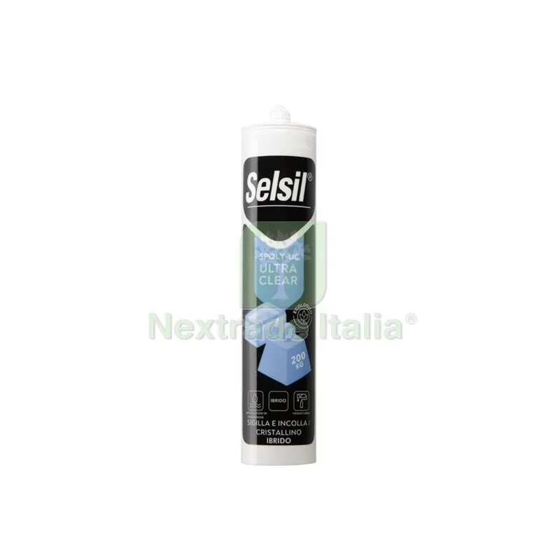 12PZ Sigillante Ibrido Cristallino 290 ML — Adesivi e sigillanti — rif. FERX.211268 12PZ Sigillante Ibrido Cristallino 290 ML — Adesivi e sigillanti — rif. FERX.211268