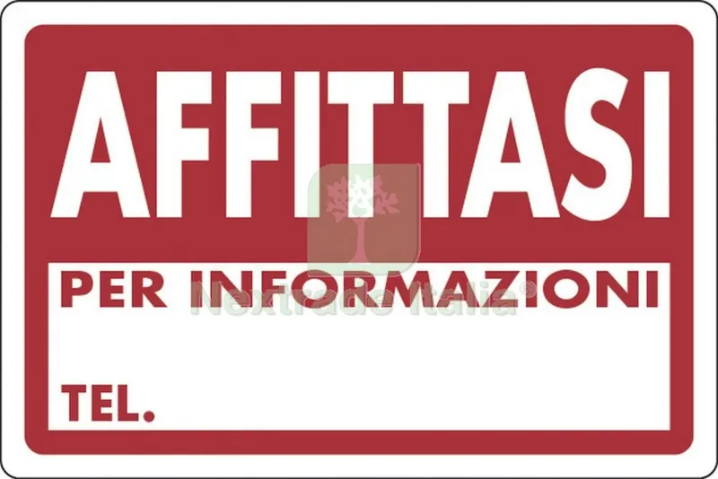 10PZ Targa Segnaletica Affittasi — Utensili e segnaletica — rif. FERX.2121 10PZ Targa Segnaletica Affittasi — Utensili e segnaletica — rif. FERX.2121
