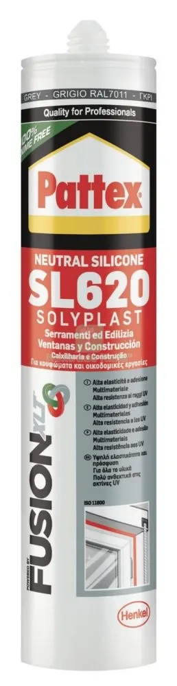 12PZ Cartuccia SL620 Grigio (RAL7011) ML.300 — Adesivi e sigillanti — rif. FERX.21422 12PZ Cartuccia SL620 Grigio (RAL7011) ML.300 — Adesivi e sigillanti — rif. FERX.21422