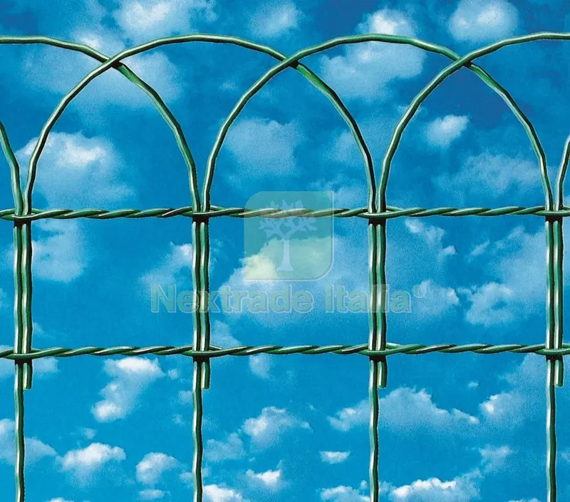 RETE ORNAMENTALE VERDE ARCOPLAX H.120cm ML.25 — Reti ornamentali e da giardino — rif. FERX.21429