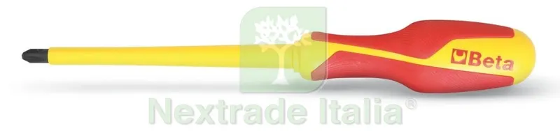 3PZ BETA ART.1272MQ CACCIAVITE CON ISOLAMENTO 4,5X80 — Cacciaviti e giraviti — rif. FERX.21547 3PZ BETA ART.1272MQ CACCIAVITE CON ISOLAMENTO 4,5X80 — Cacciaviti e giraviti — rif. FERX.21547