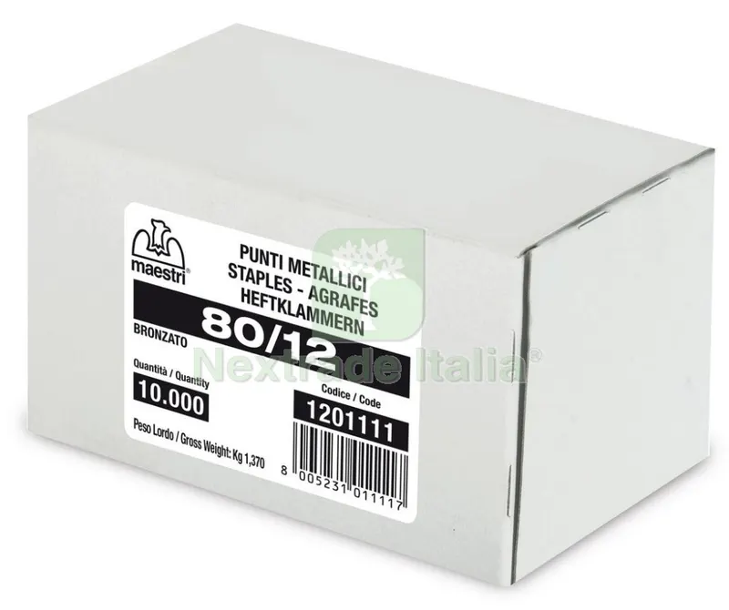 Maestri Punti ART. 80/12 (PZ.10.000) Bronzati — Set di attrezzi — rif. FERX.21702 Maestri Punti ART. 80/12 (PZ.10.000) Bronzati — Set di attrezzi — rif. FERX.21702