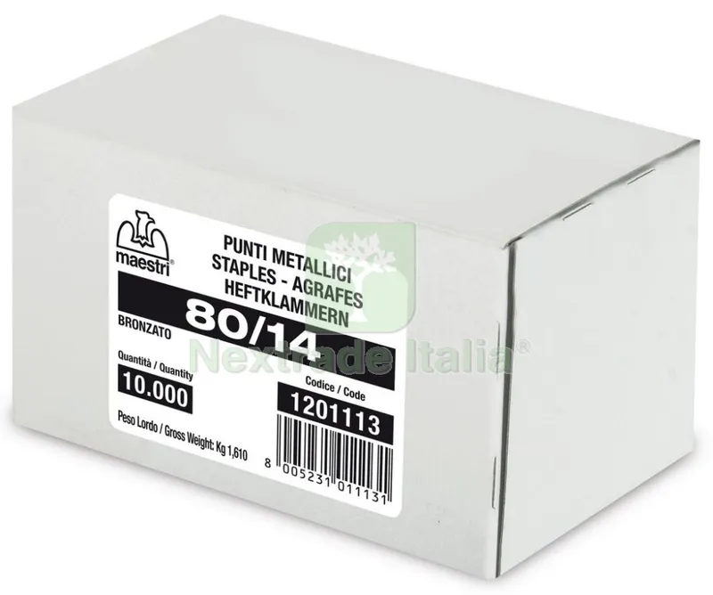 Maestri Punti ART. 80/14 (PZ.10.000) Bronzati — Set di attrezzi — rif. FERX.21703 Maestri Punti ART. 80/14 (PZ.10.000) Bronzati — Set di attrezzi — rif. FERX.21703
