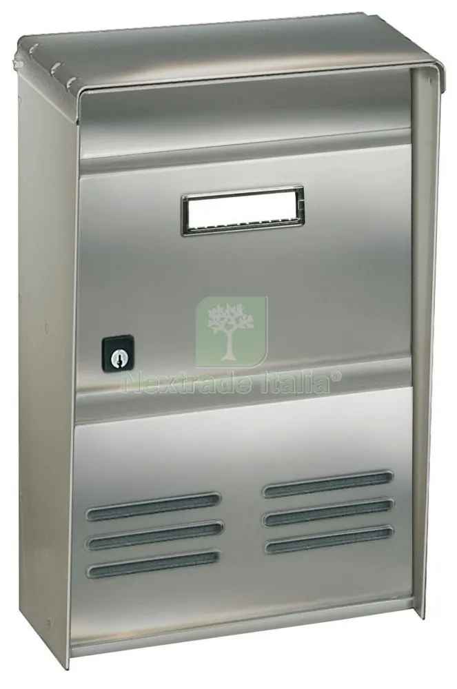 Alubox Cassetta Rivista Inox ART. DR2E — Casalinghi e organizzazione — rif. FERX.21757 Alubox Cassetta Rivista Inox ART. DR2E — Casalinghi e organizzazione — rif. FERX.21757