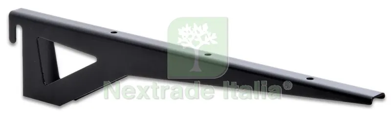 10PZ MANZONI REGGIMENSOLA NERA CM. 22 ART. 628 — Ferramenta per legno e mobili — rif. FERX.21972 10PZ MANZONI REGGIMENSOLA NERA CM. 22 ART. 628 — Ferramenta per legno e mobili — rif. FERX.21972