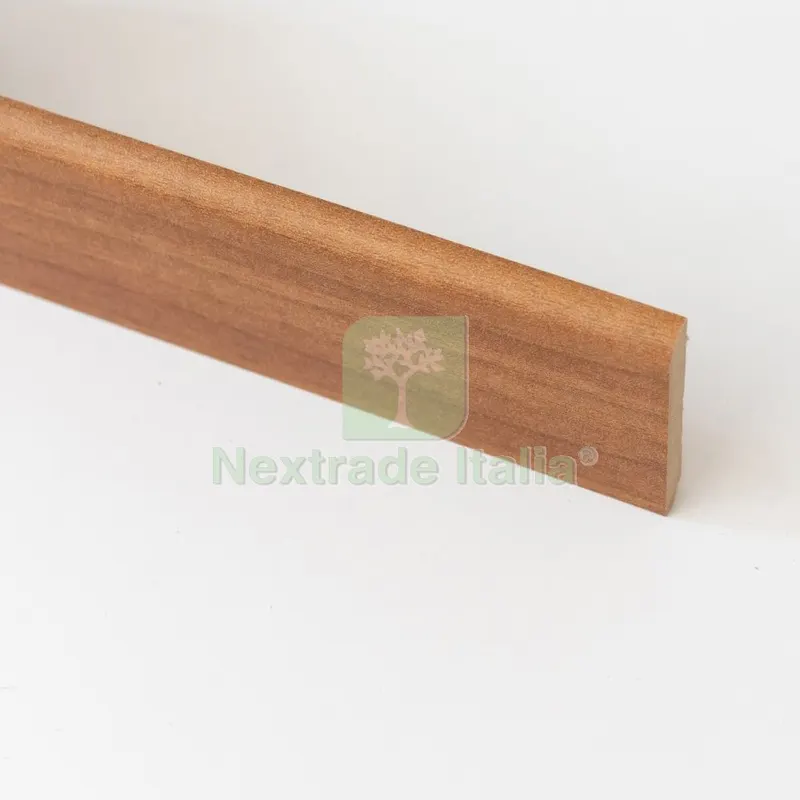 10PZ BATTISCOPA IN MDF NOCE TANGANICA MM.10X70X2400 — Profili e angolari decorativi — rif. FERX.2212 10PZ BATTISCOPA IN MDF NOCE TANGANICA MM.10X70X2400 — Profili e angolari decorativi — rif. FERX.2212